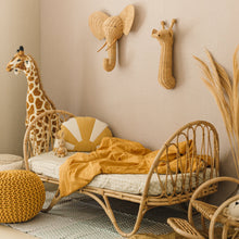 Carregar imagem no visualizador da galeria,  Natura Elephant Rattan Wall Décor