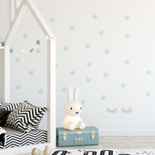 Carregar imagem no visualizador da galeria, Blue Watercolor Polka Dots