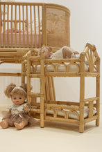 Load image into Gallery viewer, Natura Serdar Rattan Doll Bunk Bed
