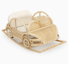 Carregar imagem no visualizador da galeria, Natura Aston Rattan Vintage Car Rocker
