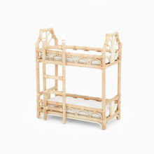 Load image into Gallery viewer, Natura Serdar Rattan Doll Bunk Bed