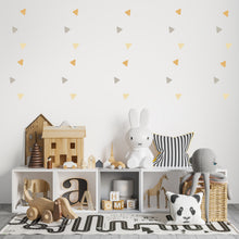 Carregar imagem no visualizador da galeria, Grey, Beige and Yellow Triangles
