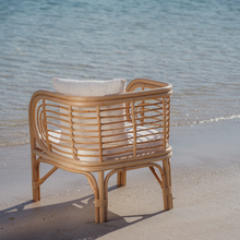 Carregar imagem no visualizador da galeria, Natura Quinn Rattan Arm Chair