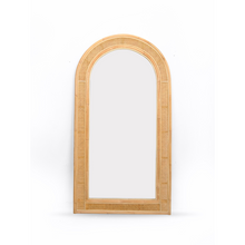 Cargar imagen en el visor de la galería, Natura Yerevan Rattan Floor Espejo