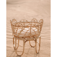 Carregar imagem no visualizador da galeria,  Natura Florie Rattan Doll Bed