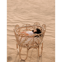 Carregar imagem no visualizador da galeria,  Natura Florie Rattan Doll Bed