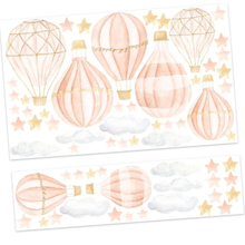 Carregar imagem no visualizador da galeria, Coral Hot Air Balloons