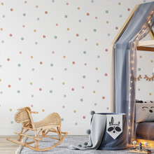 Carregar imagem no visualizador da galeria, Soft Pastel Colorful Polka Dots