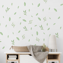 Carregar imagem no visualizador da galeria, Watercolor Green Leaves