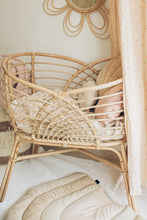 Load image into Gallery viewer, Natura Claire Rattan Bassinet
