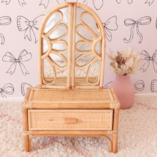 Load image into Gallery viewer, Natura Daisy Kids Rattan Vanity
