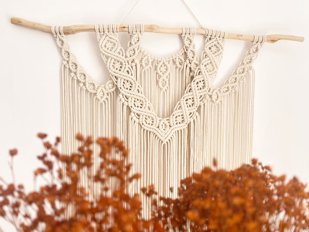 Handmade Macrame Wall Decor - Nature Panel