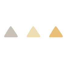 Load image into Gallery viewer, Grey, Beige and Yellow Triangles
