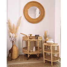 Load image into Gallery viewer, Natura Berucci Rattan Trolley
