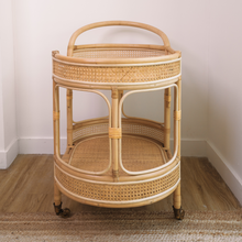 Load image into Gallery viewer, Natura Berucci Rattan Trolley
