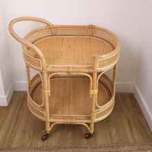 Load image into Gallery viewer, Natura Berucci Rattan Trolley
