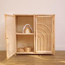 Carregar imagem no visualizador da galeria,  Natura Jayla Rattan Kids/Side Cabinet
