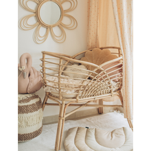 Load image into Gallery viewer, Natura Claire Rattan Bassinet
