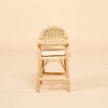 Load image into Gallery viewer, Natura Maisie Rattan Doll High Chair
