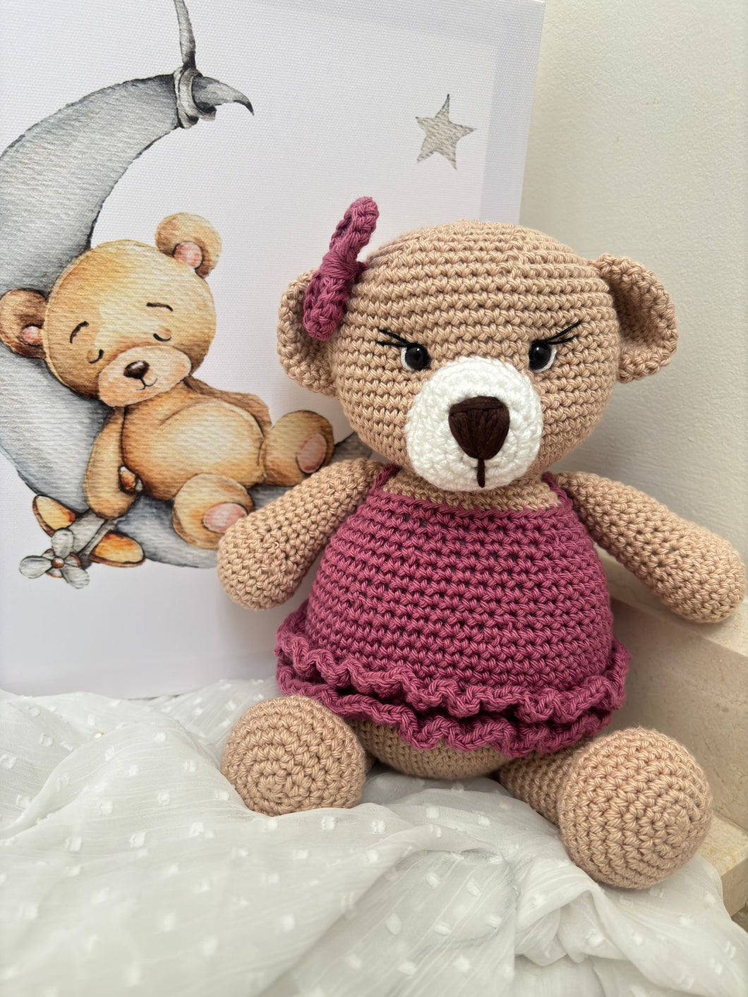 Crochet Toy Teddy - Joyce